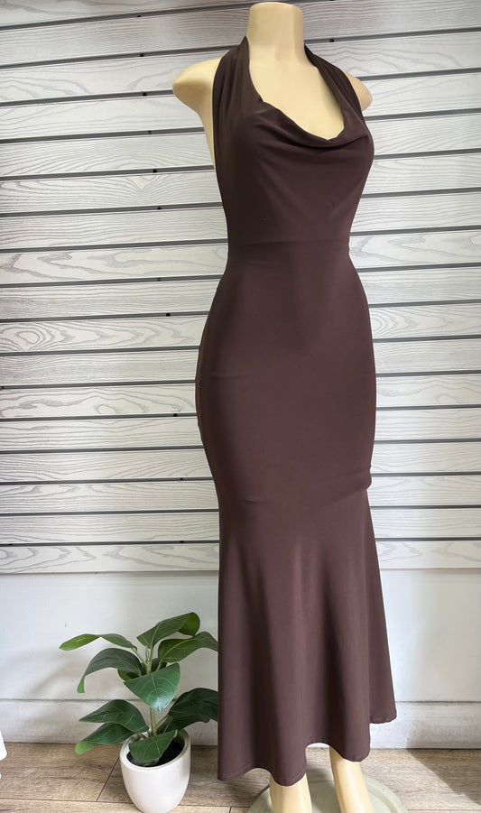 Vivian Backless Dress